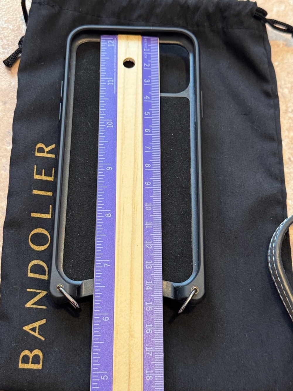 BANDOLIER BUNDLE SET AUTHENTIC BLACK GRAY CASES BAGS STRAPS 7 PIECES LIKE NEW! - Picture 6 of 16